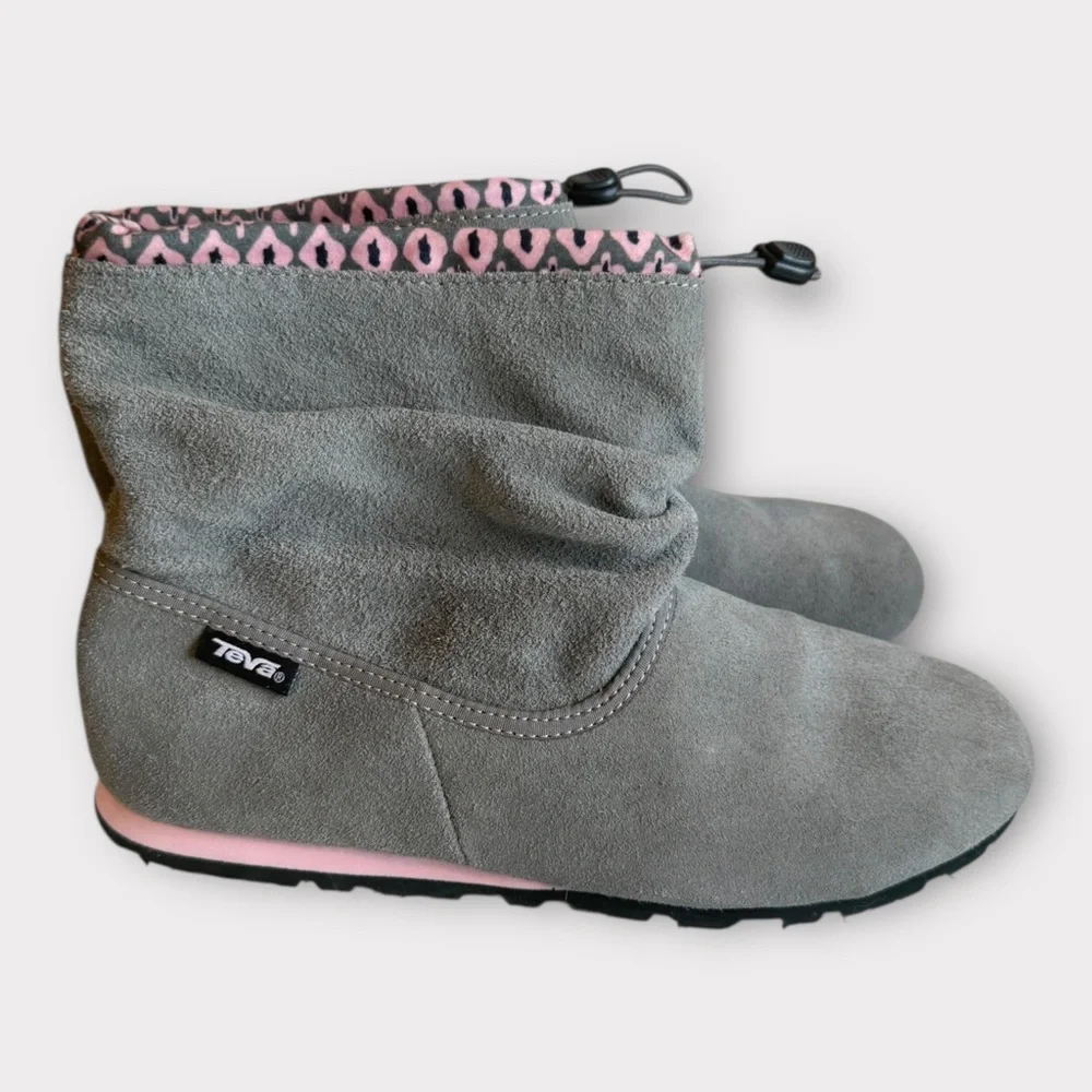 Teva Ladies Mush Atoll Grey Ankle Boot Sz 7